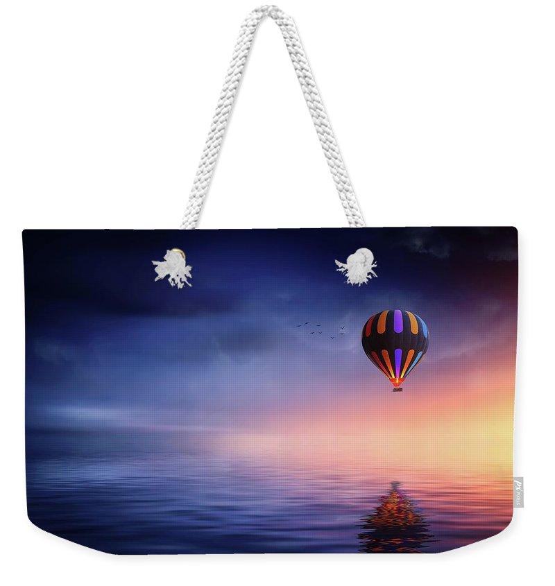Hot Air Balloon Sunset - Weekender Tote Bag