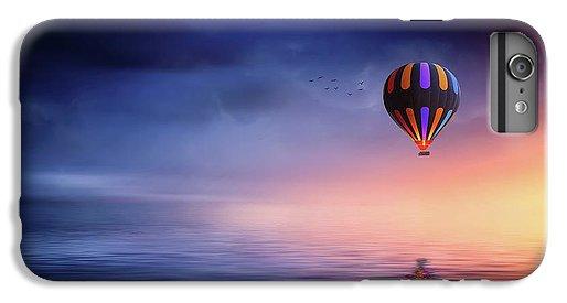 Hot Air Balloon Sunset - Phone Case