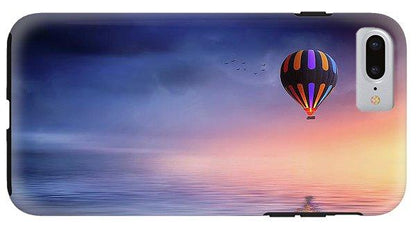 Hot Air Balloon Sunset - Phone Case