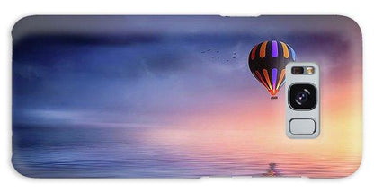 Hot Air Balloon Sunset - Phone Case