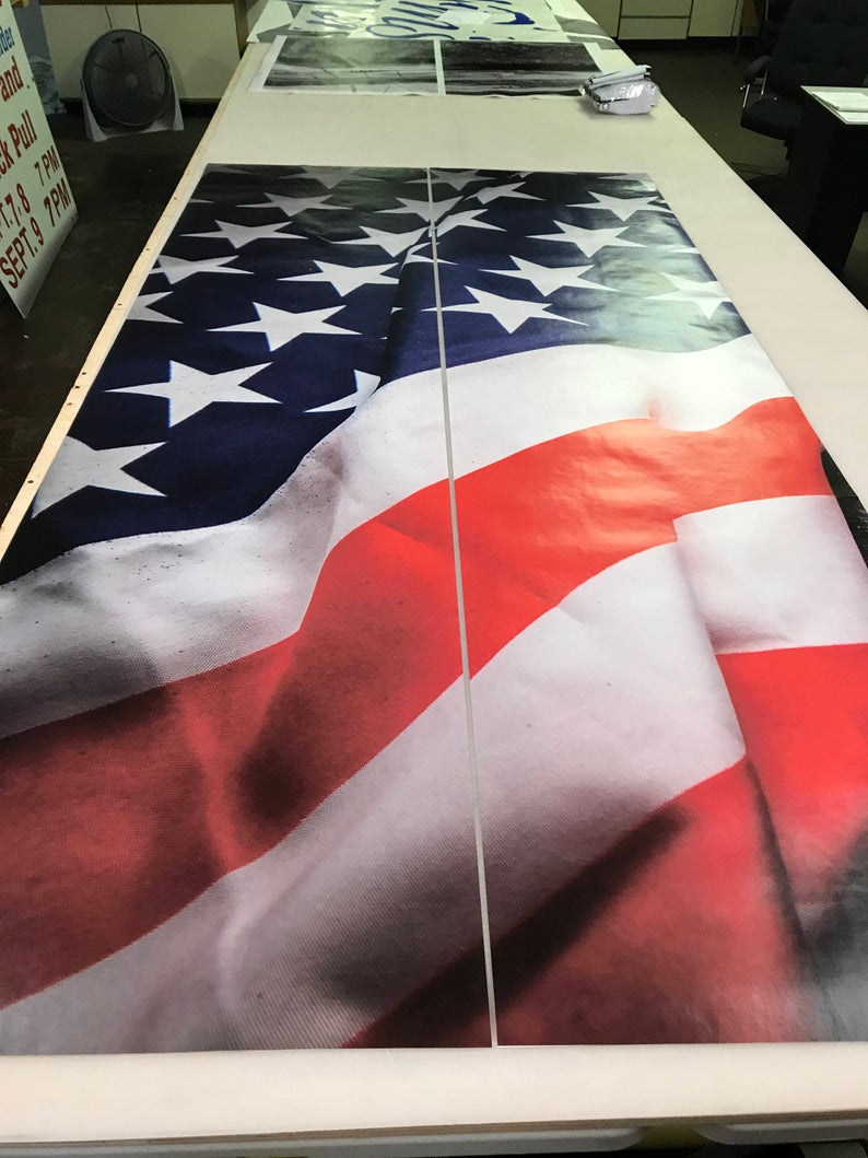 American Flag Wallpaper Vintage Weathered Barn Siding Mural