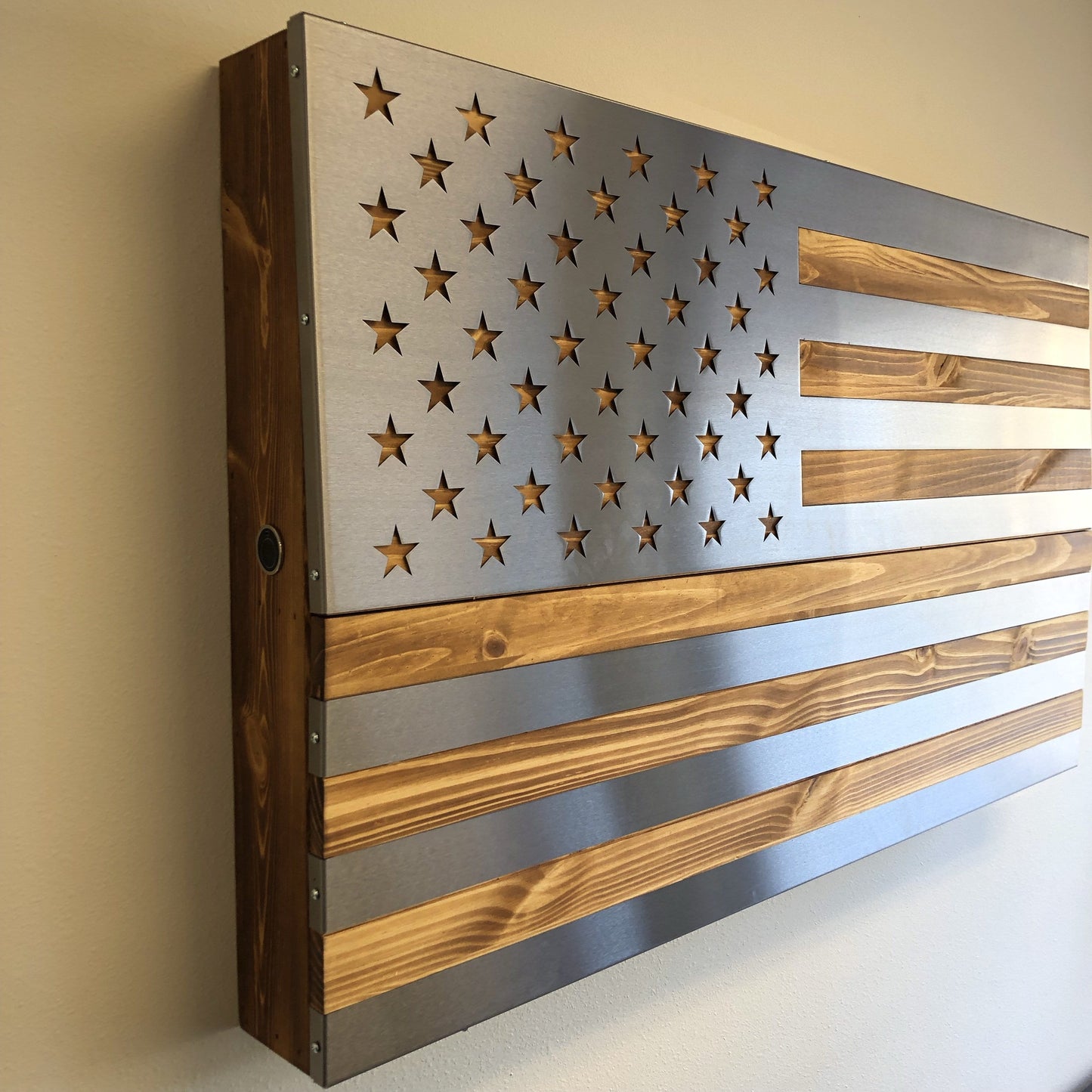 The Speakeasy Vault Freedom Cabinet Bar