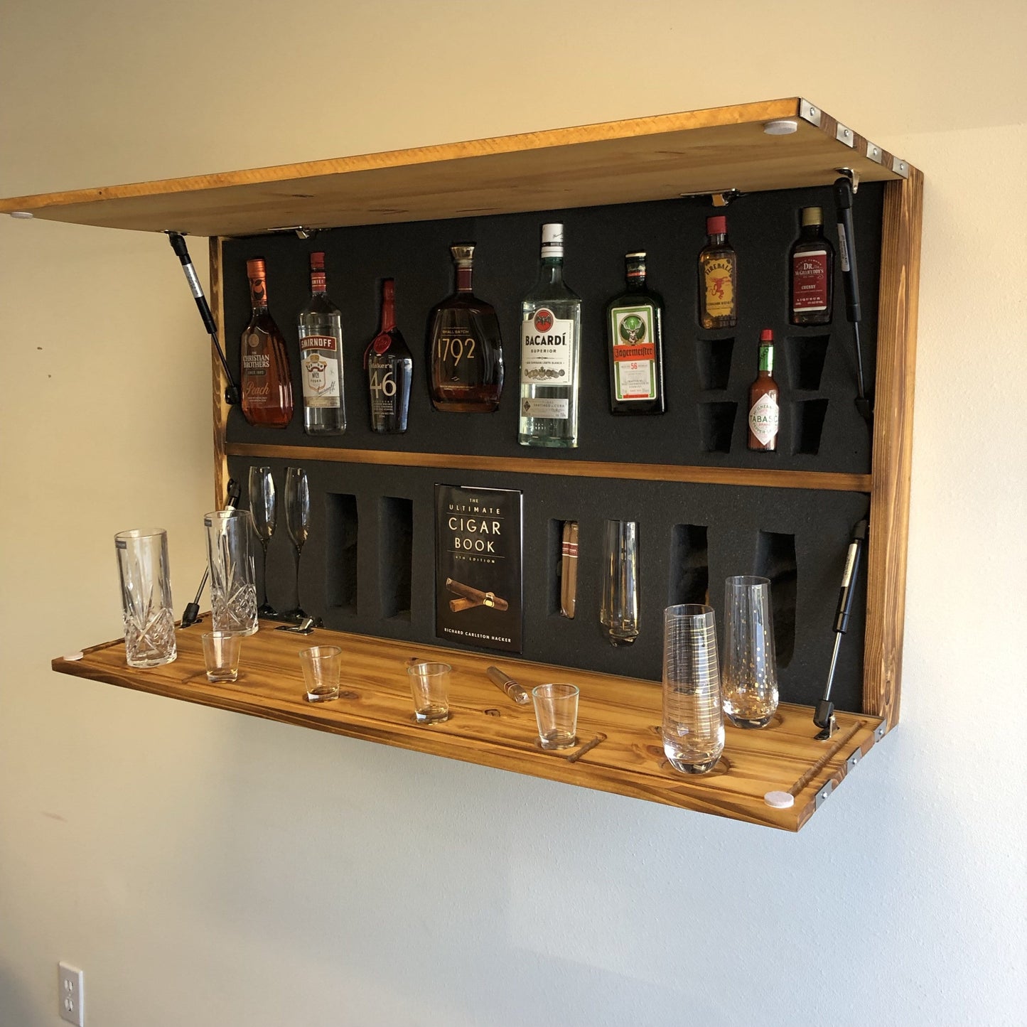 The Speakeasy Vault Freedom Cabinet Bar