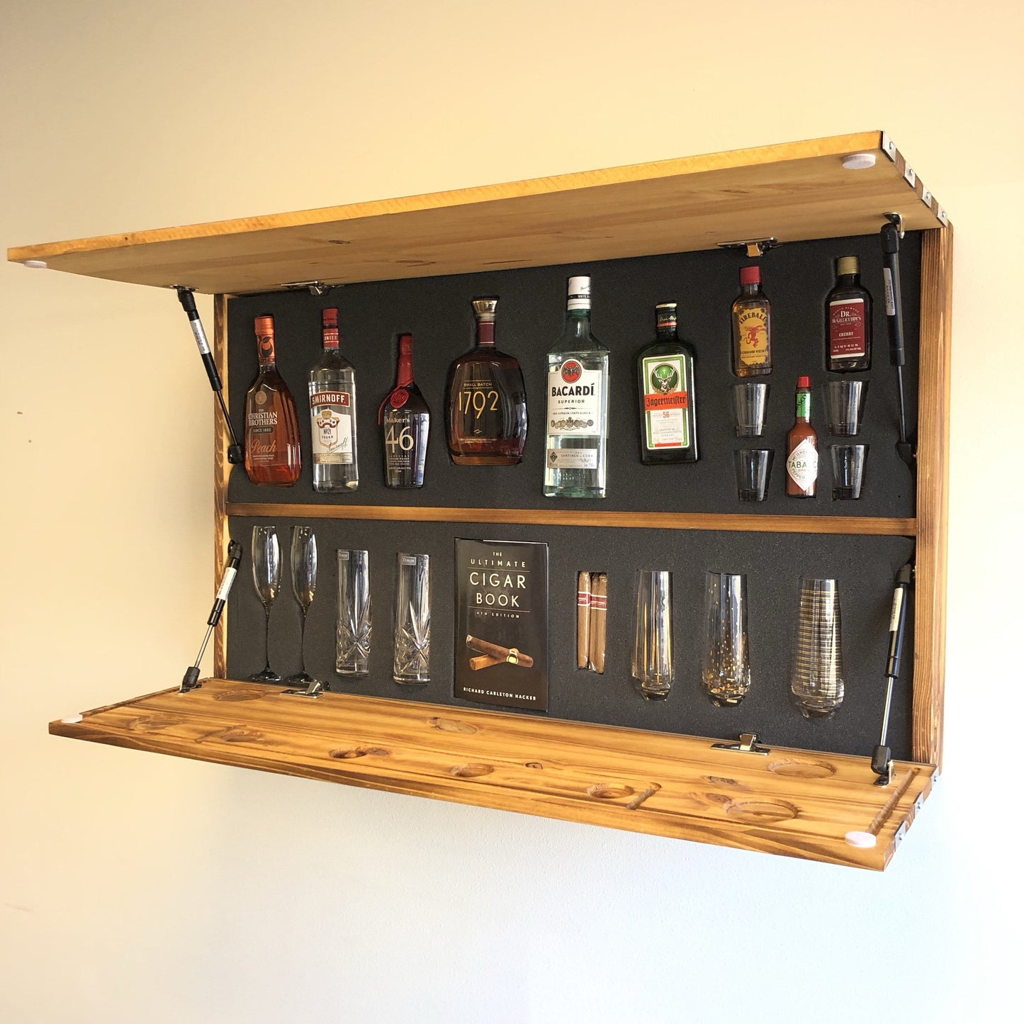 The Speakeasy Vault Freedom Cabinet Bar