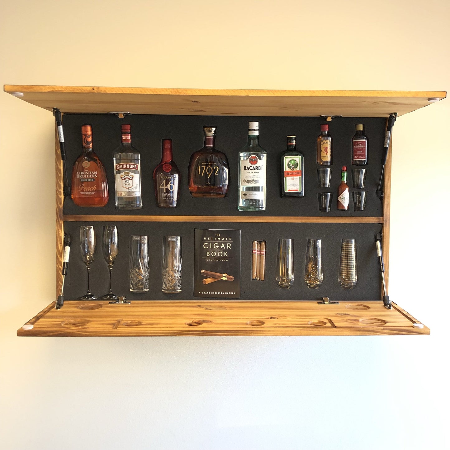 The Speakeasy Vault Freedom Cabinet Bar