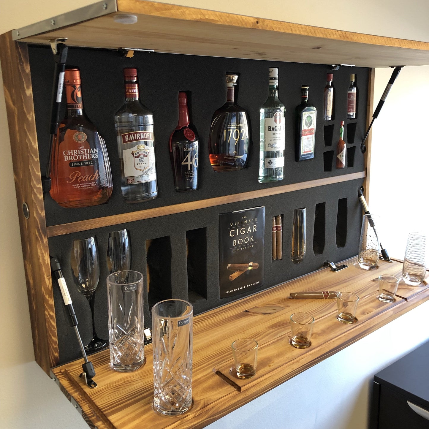 The Speakeasy Vault Freedom Cabinet Bar