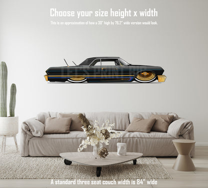 1963 Wild Impala Car Art Wall Decal