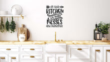 In This Kitchen, We Make Messes and Memories Wall Decal