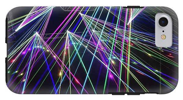 Laser Light Abstract - Phone Case