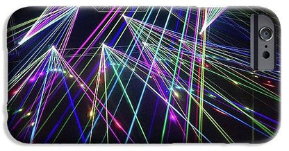 Laser Light Abstract - Phone Case