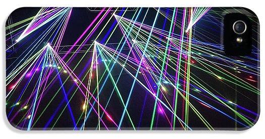 Laser Light Abstract - Phone Case