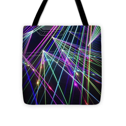 Laser Light Abstract - Tote Bag