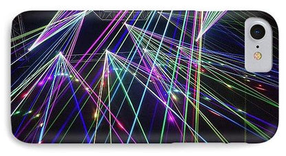 Laser Light Abstract - Phone Case