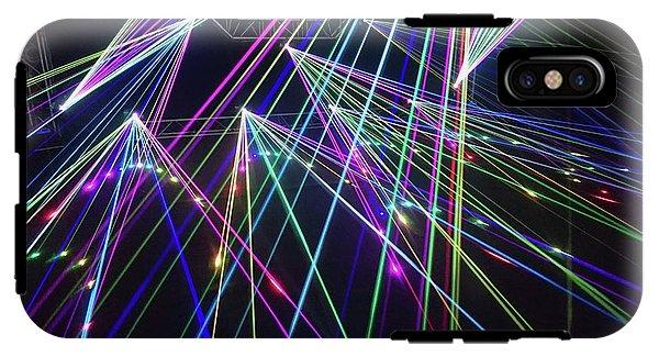 Laser Light Abstract - Phone Case