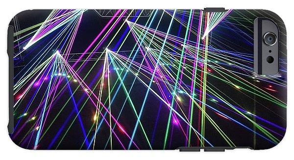 Laser Light Abstract - Phone Case