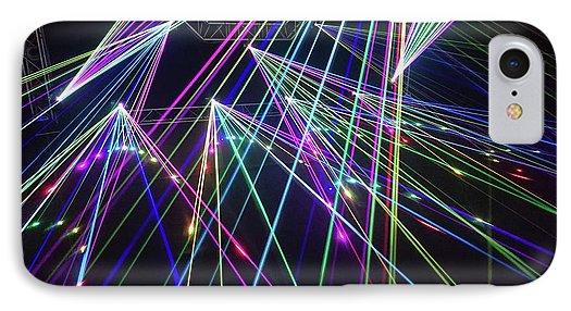 Laser Light Abstract - Phone Case