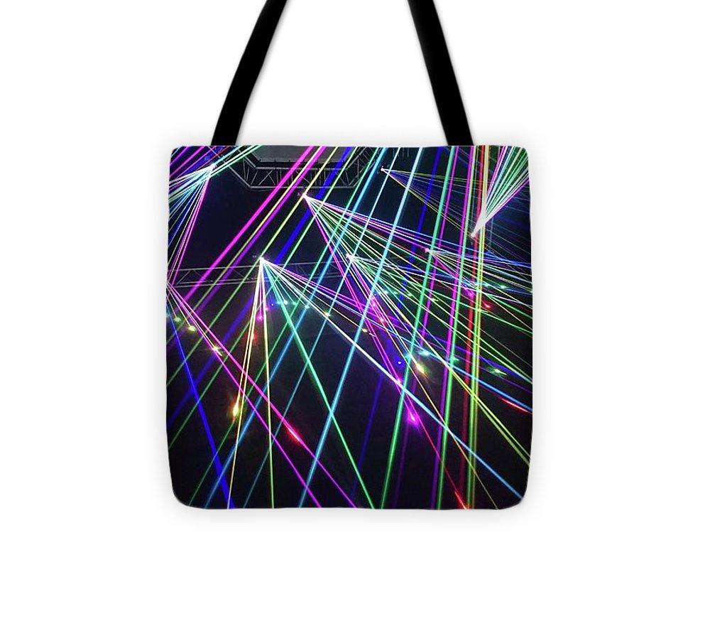 Laser Light Abstract - Tote Bag
