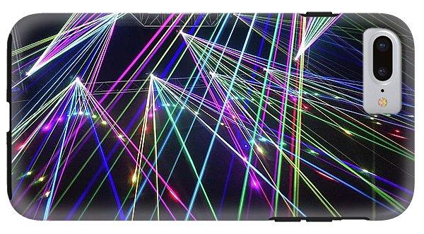 Laser Light Abstract - Phone Case