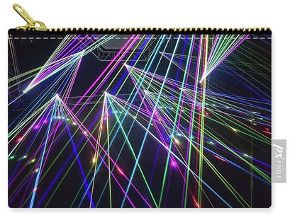 Laser Light Abstract - Carry-All Pouch