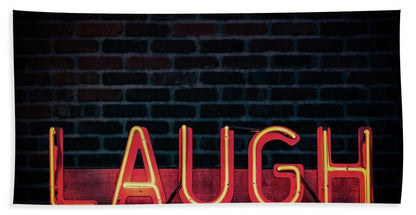 Laugh - Bath Towel
