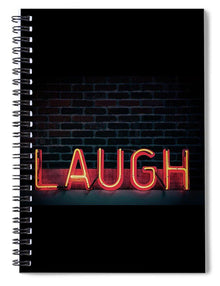 Laugh - Spiral Notebook