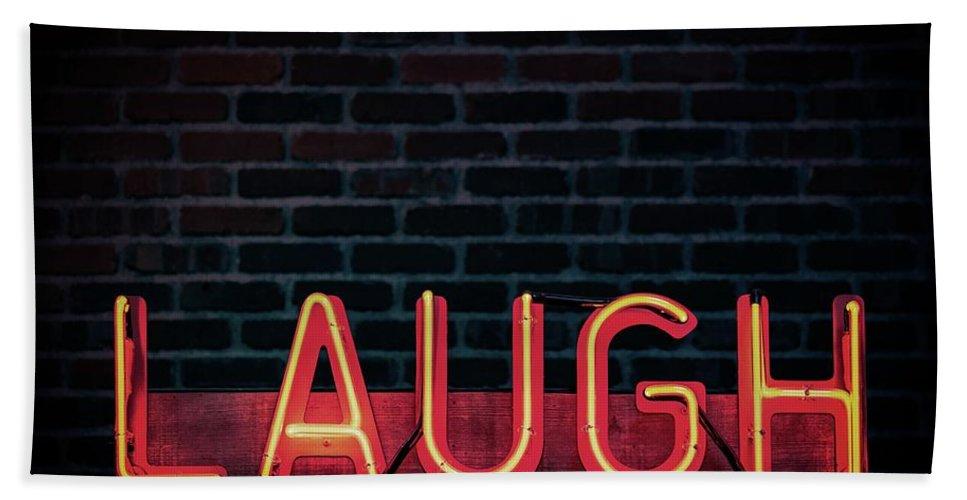Laugh - Bath Towel