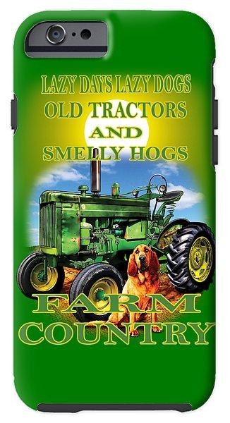 Lazy Days Tractor Farm Country - Phone Case