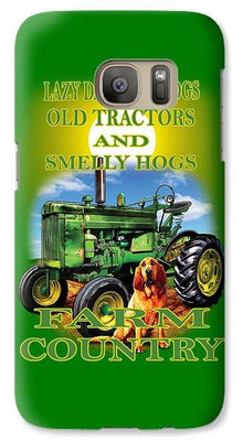 Lazy Days Tractor Farm Country - Phone Case