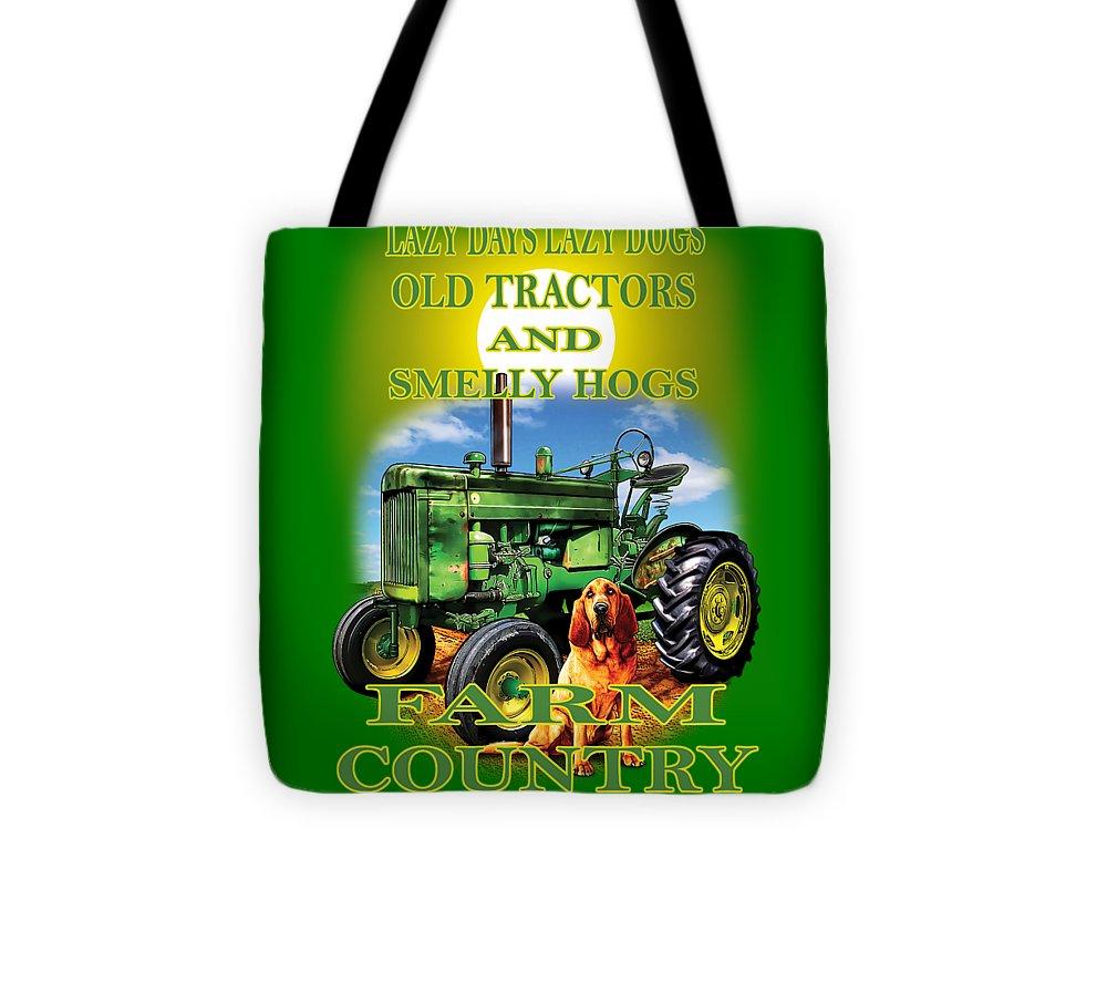 Lazy Days Tractor Farm Country - Tote Bag