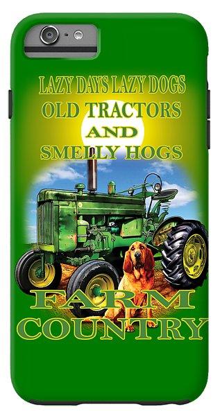 Lazy Days Tractor Farm Country - Phone Case