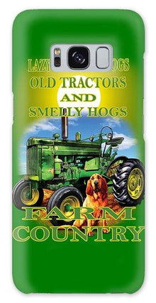 Lazy Days Tractor Farm Country - Phone Case