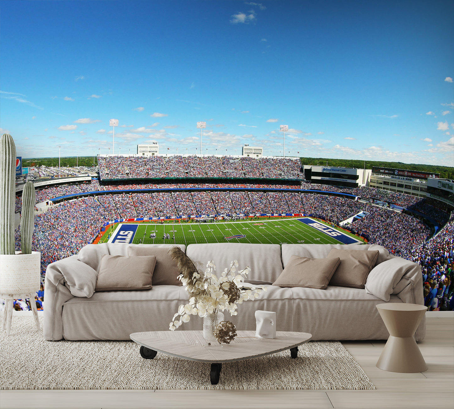 Ralph Wilson Stadium Wallpaper Mural