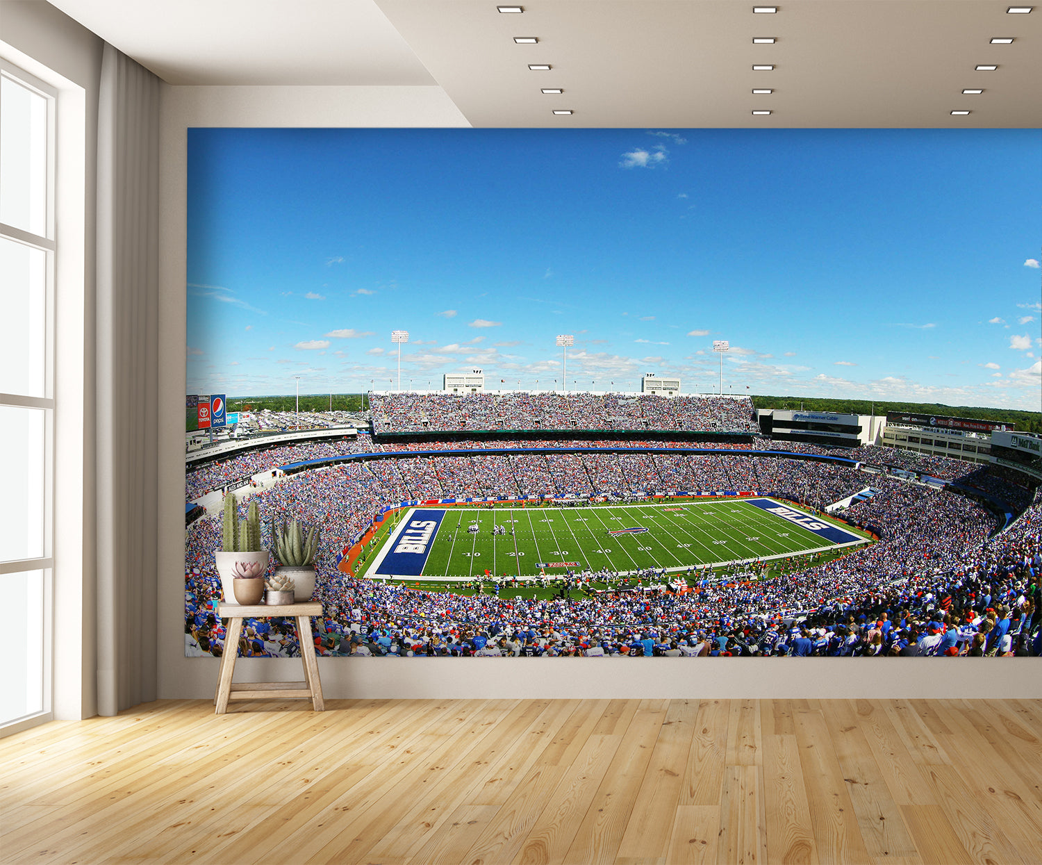 Ralph Wilson Stadium Wallpaper Mural