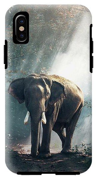 Lone Elephant - Phone Case