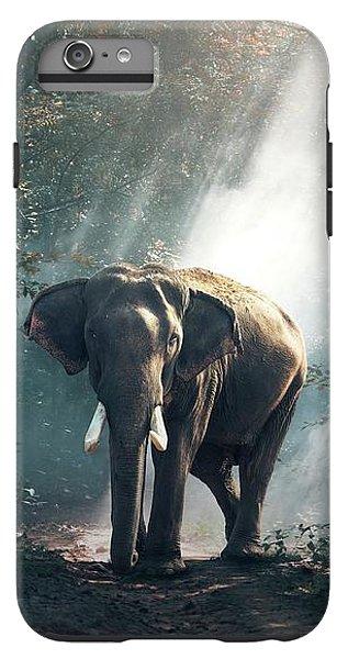 Lone Elephant - Phone Case