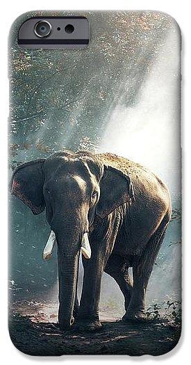 Lone Elephant - Phone Case