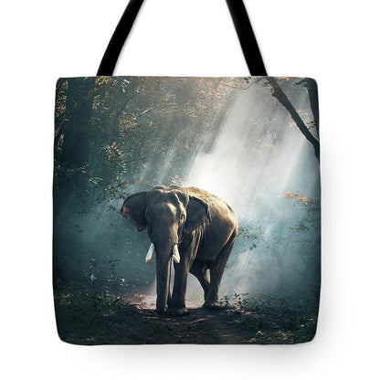 Lone Elephant - Tote Bag