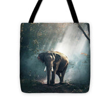 Lone Elephant - Tote Bag