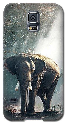 Lone Elephant - Phone Case