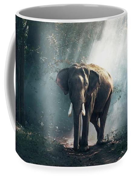Lone Elephant - Coffee Mug