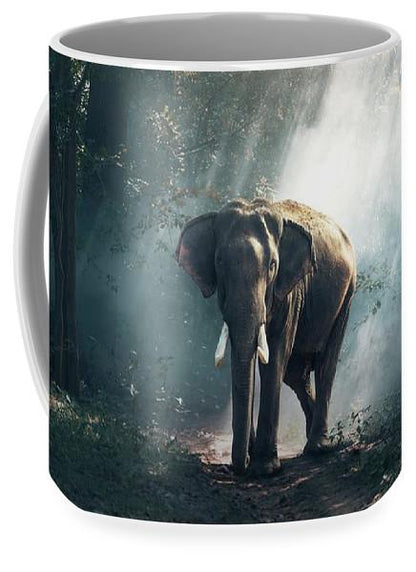 Lone Elephant - Coffee Mug