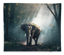 Lone Elephant - Blanket