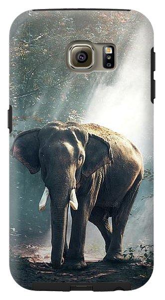 Lone Elephant - Phone Case