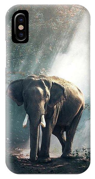 Lone Elephant - Phone Case