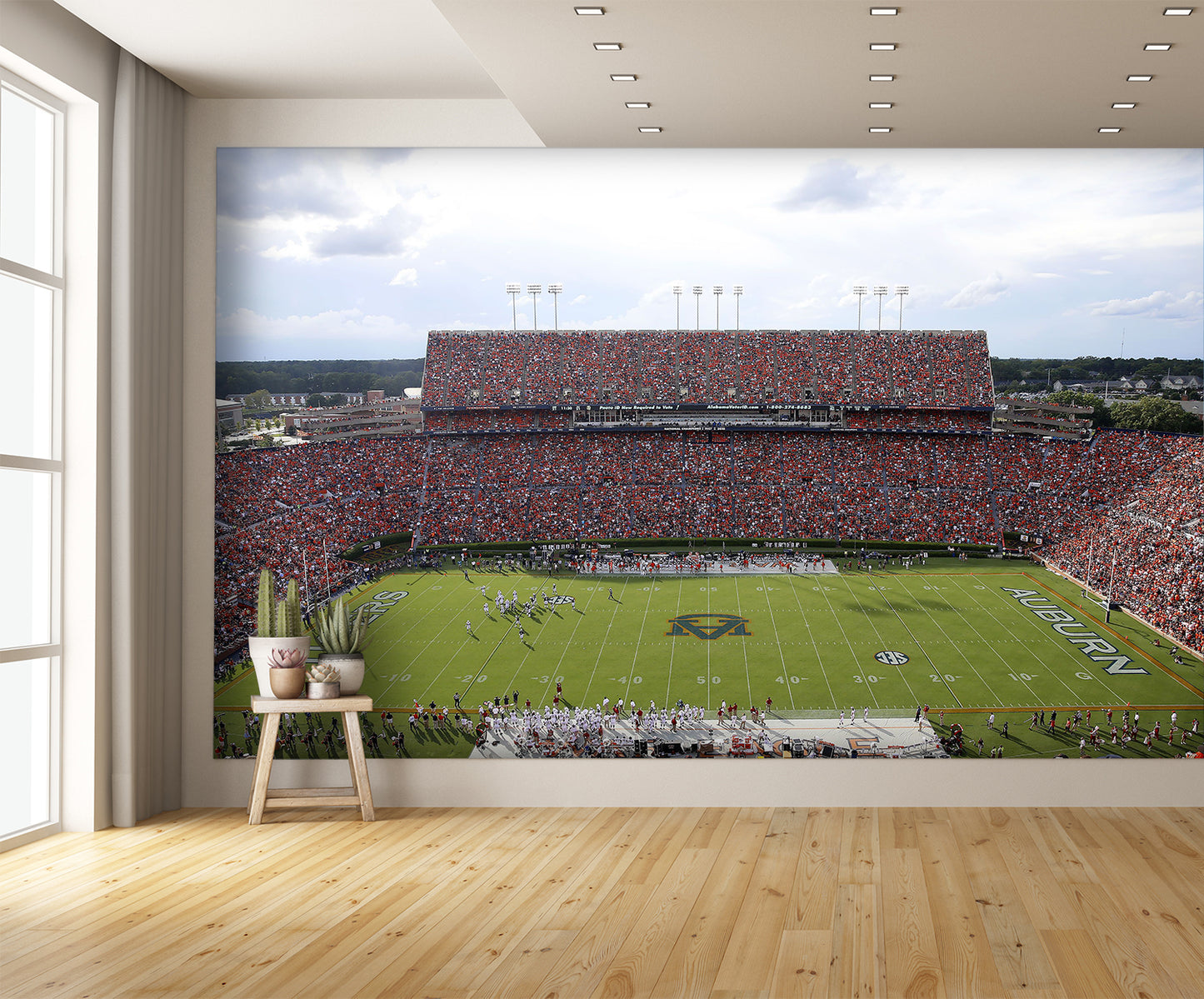 Auburn Tigers Football Stadium Wallpaper Mural
