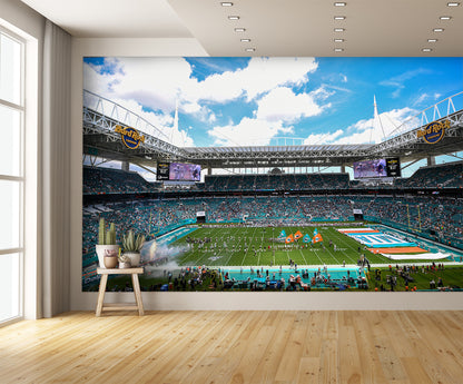 Hard Rock Stadium Wallpaper Mural