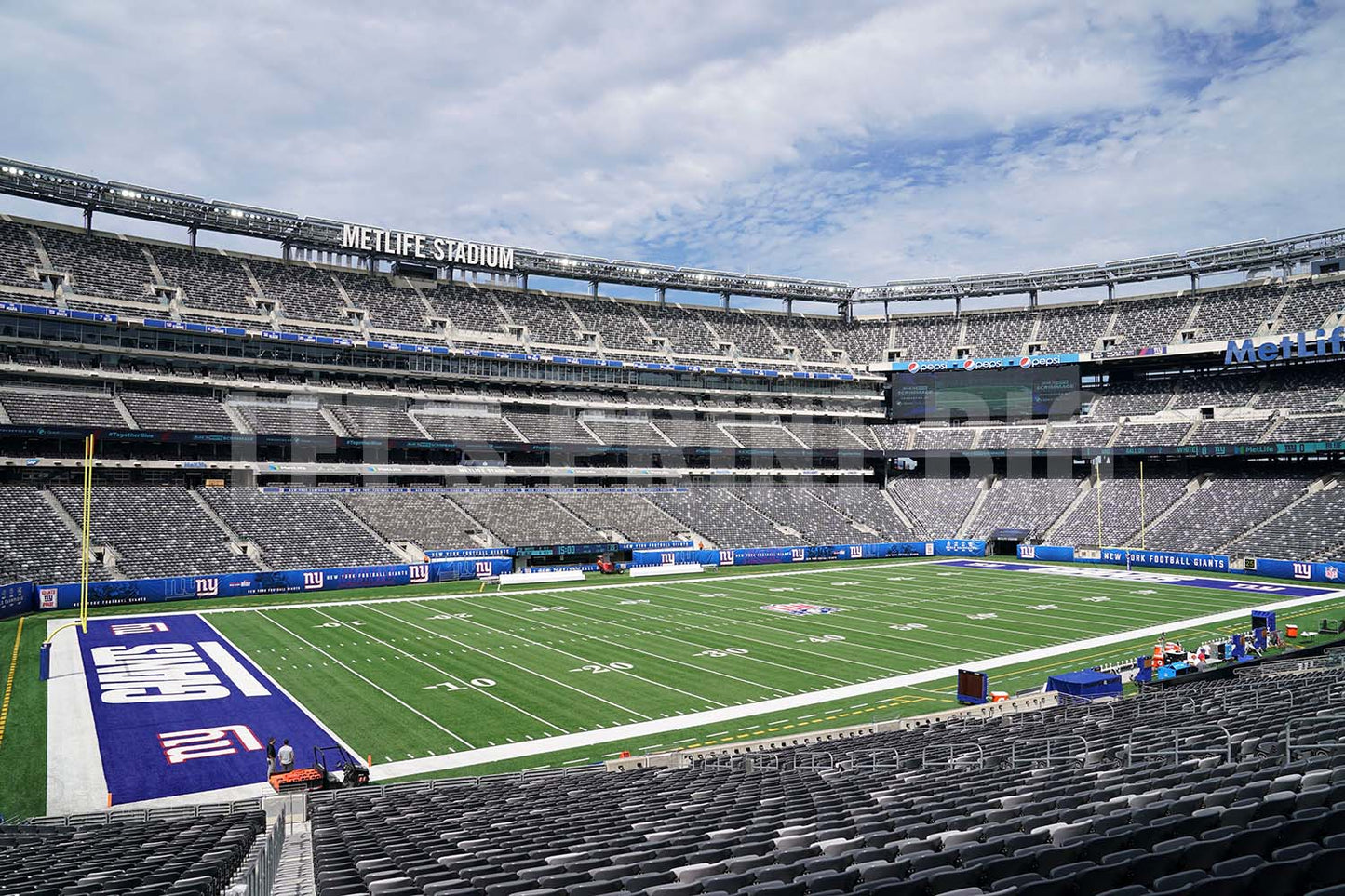 Metlife Football Stadium Custom Designed Wallpaper