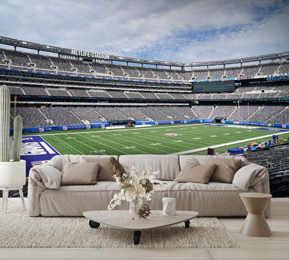 Metlife Football Stadium Custom Designed Wallpaper