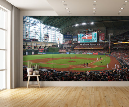 Minute Maid Park Astros Wallpaper Baseball Wall Mural extra room