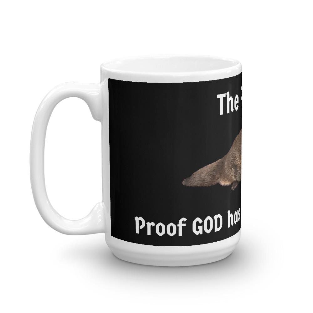 GOD's Sense of Humor Coffee Mug